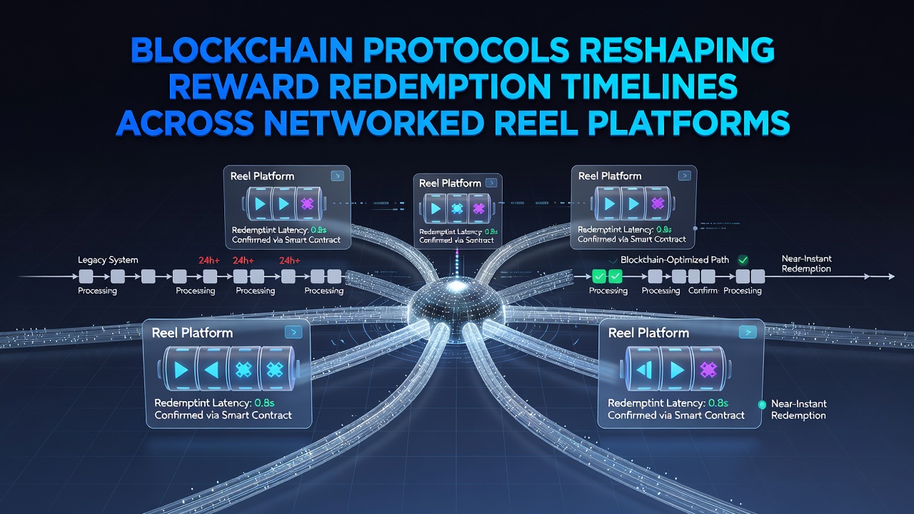 Smart contract execution reducing reward redemption wait times on reel networks