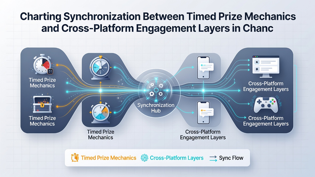Diagram illustrating data flow between timed events and multi-device engagement tracking systems