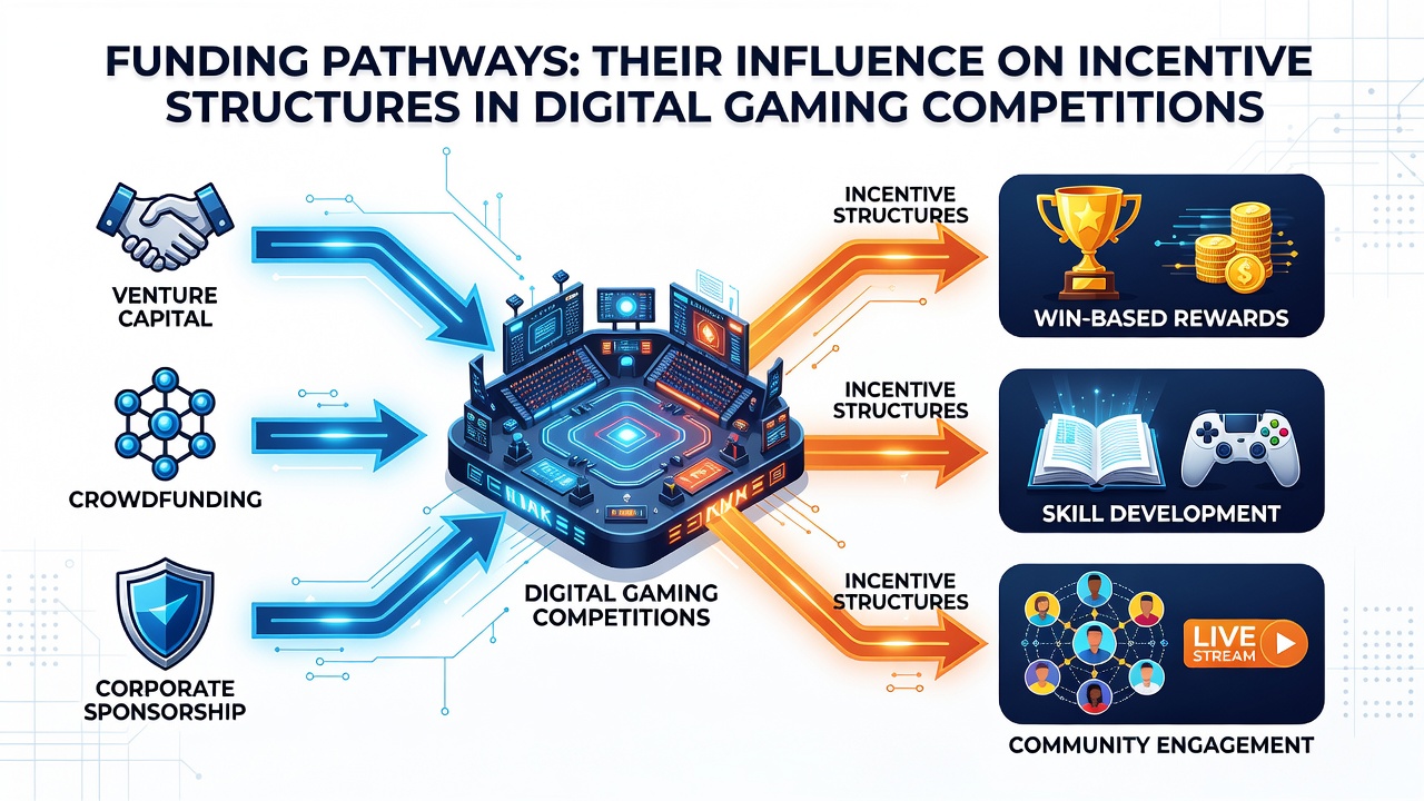 Analysis of incentive structures within digital gaming competitions influenced by diverse funding sources