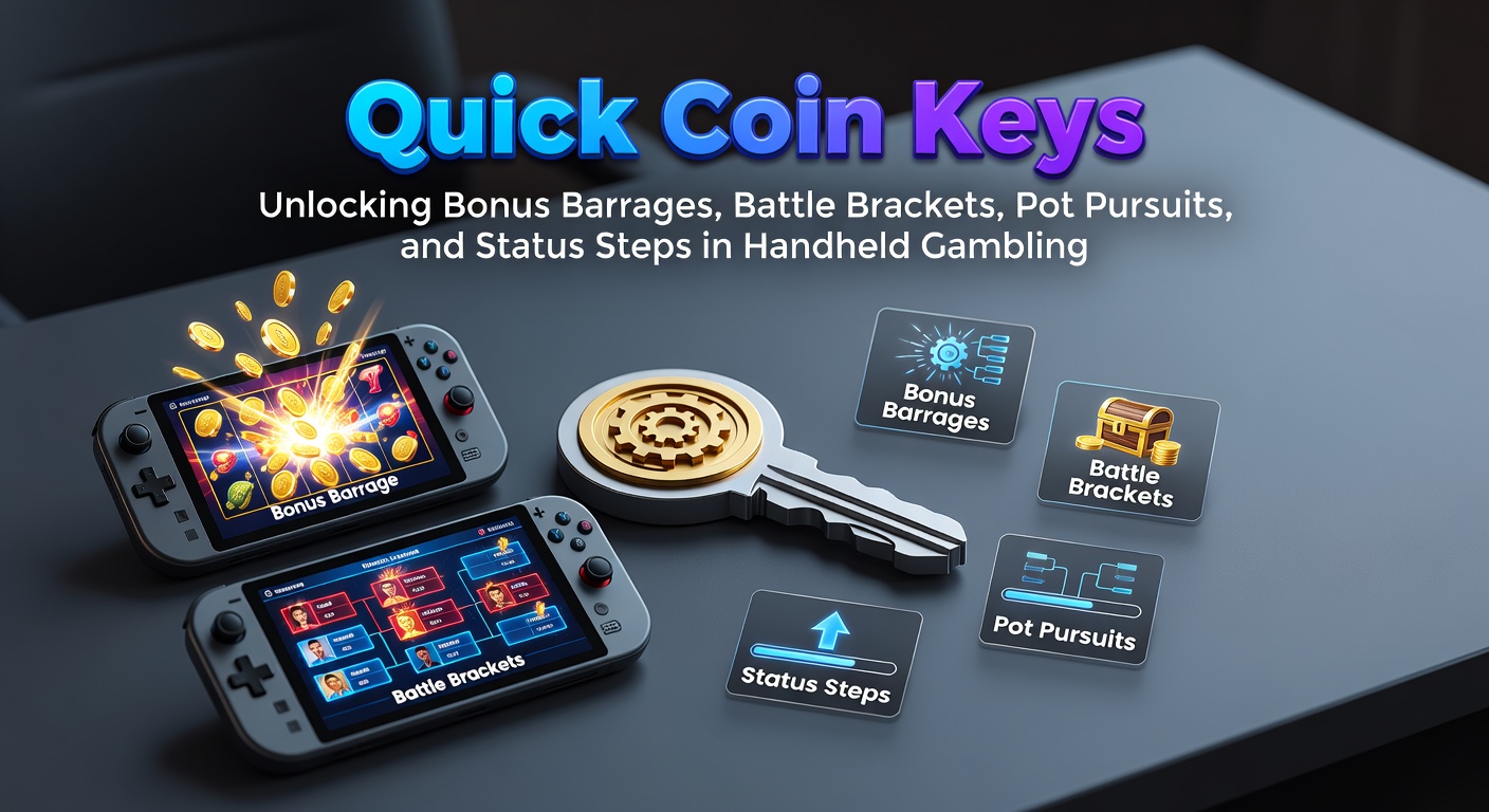 Vibrant mobile screen displaying quick coin deposit unlocking cascading bonuses, tournament brackets, growing pots, and tiered status ladders in a handheld casino app