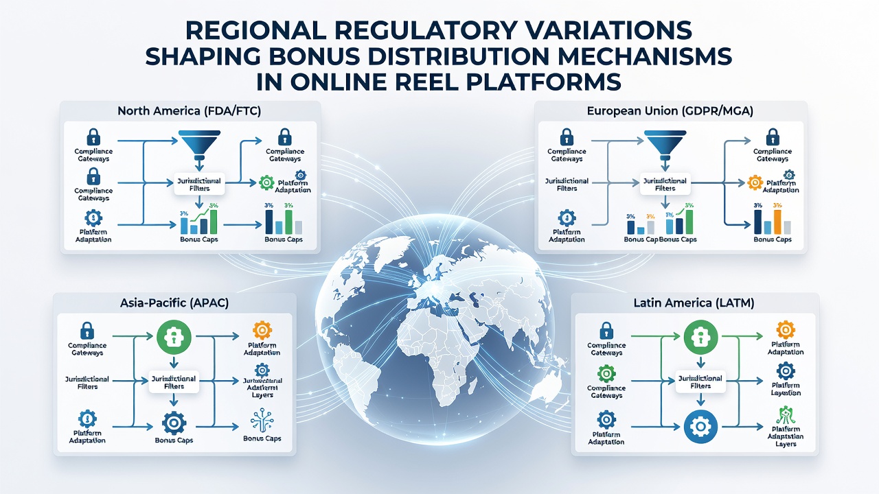 Comparison of bonus distribution rules in different global markets
