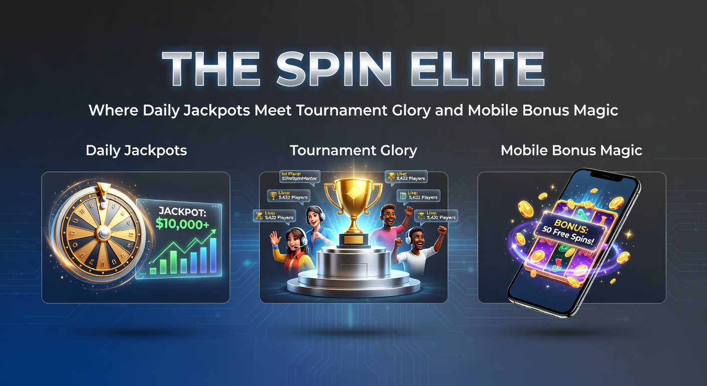 Vibrant slot reels spinning with jackpot counters ticking up amid tournament leaderboards and mobile screens glowing with bonus icons