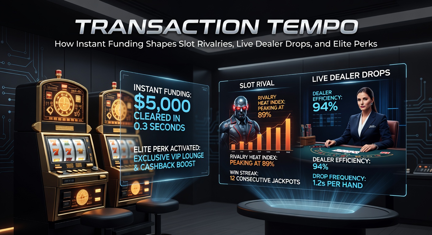 Live dealer table with a glowing bonus drop notification, overlaid by instant transaction icons racing across the screen