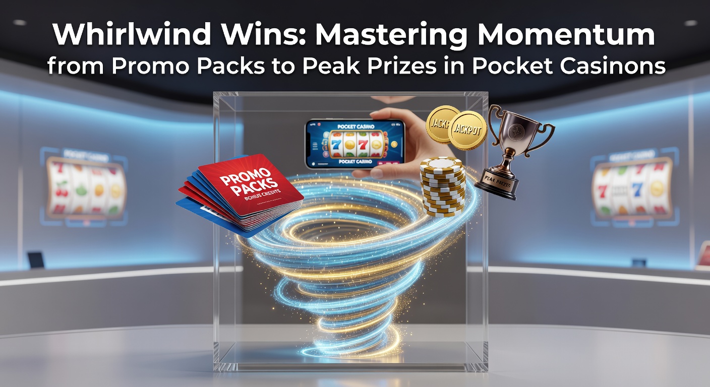 Vibrant mobile casino screen showing promo pack activation leading to cascading wins on spinning reels